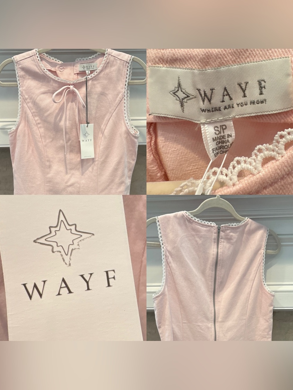 WAYF Martini Sleeveless Dress